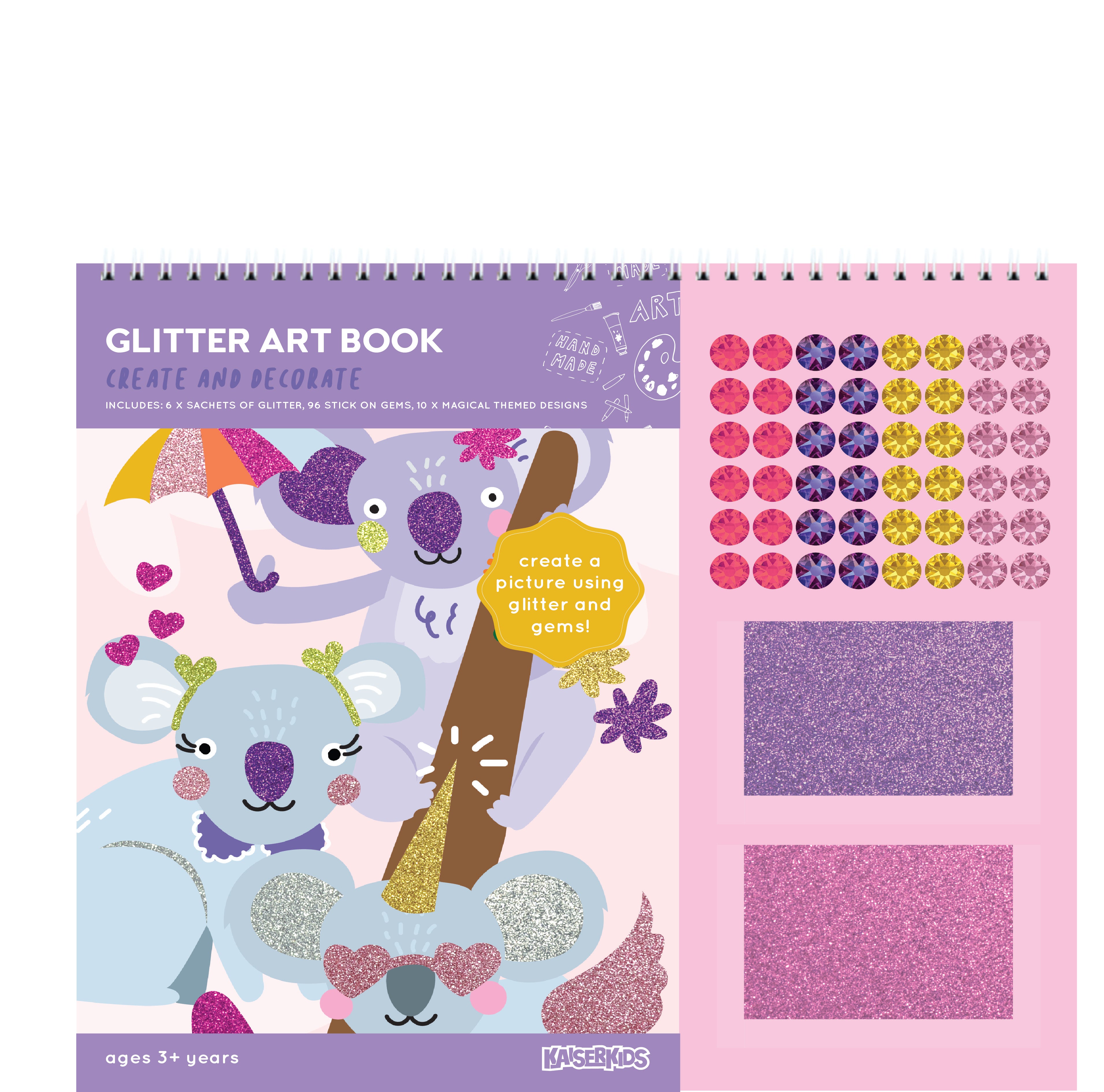 Glitter Activity Book - Aussie Love